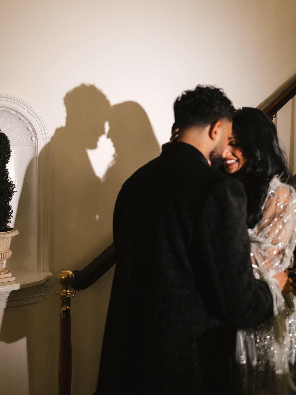 Wedding day moment