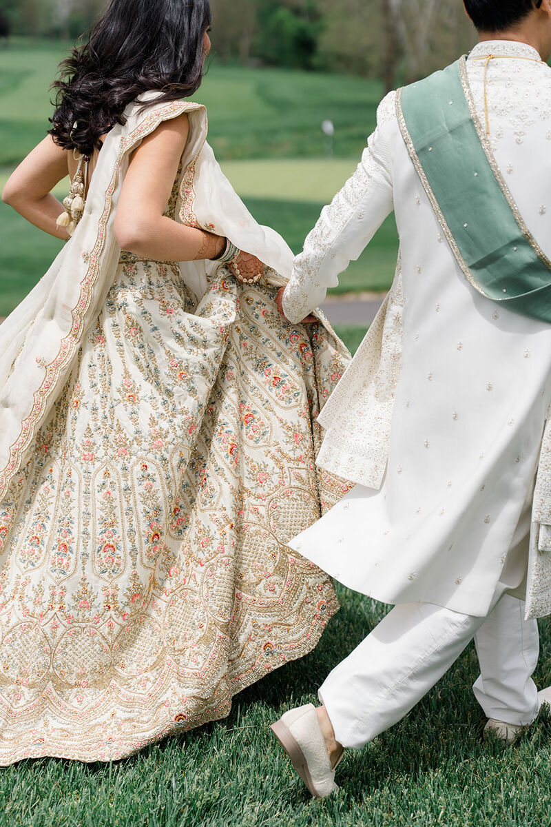 A beautiful wedding moment